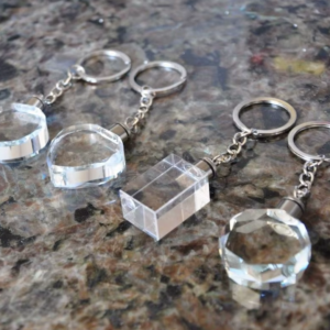 Personalized Crystal Keychain