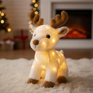 Light-Up Reindeer Plush